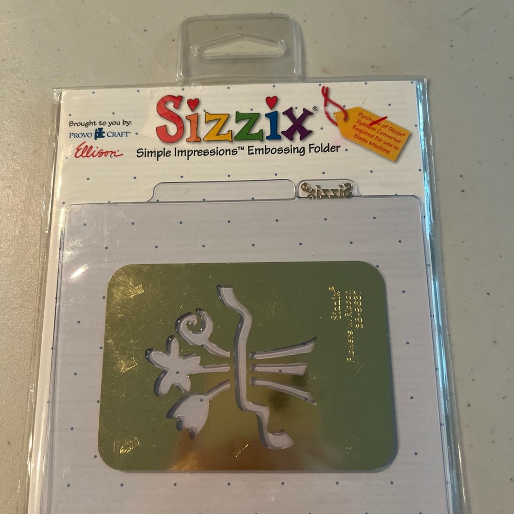 Sizzix Colorful Embossing Folder